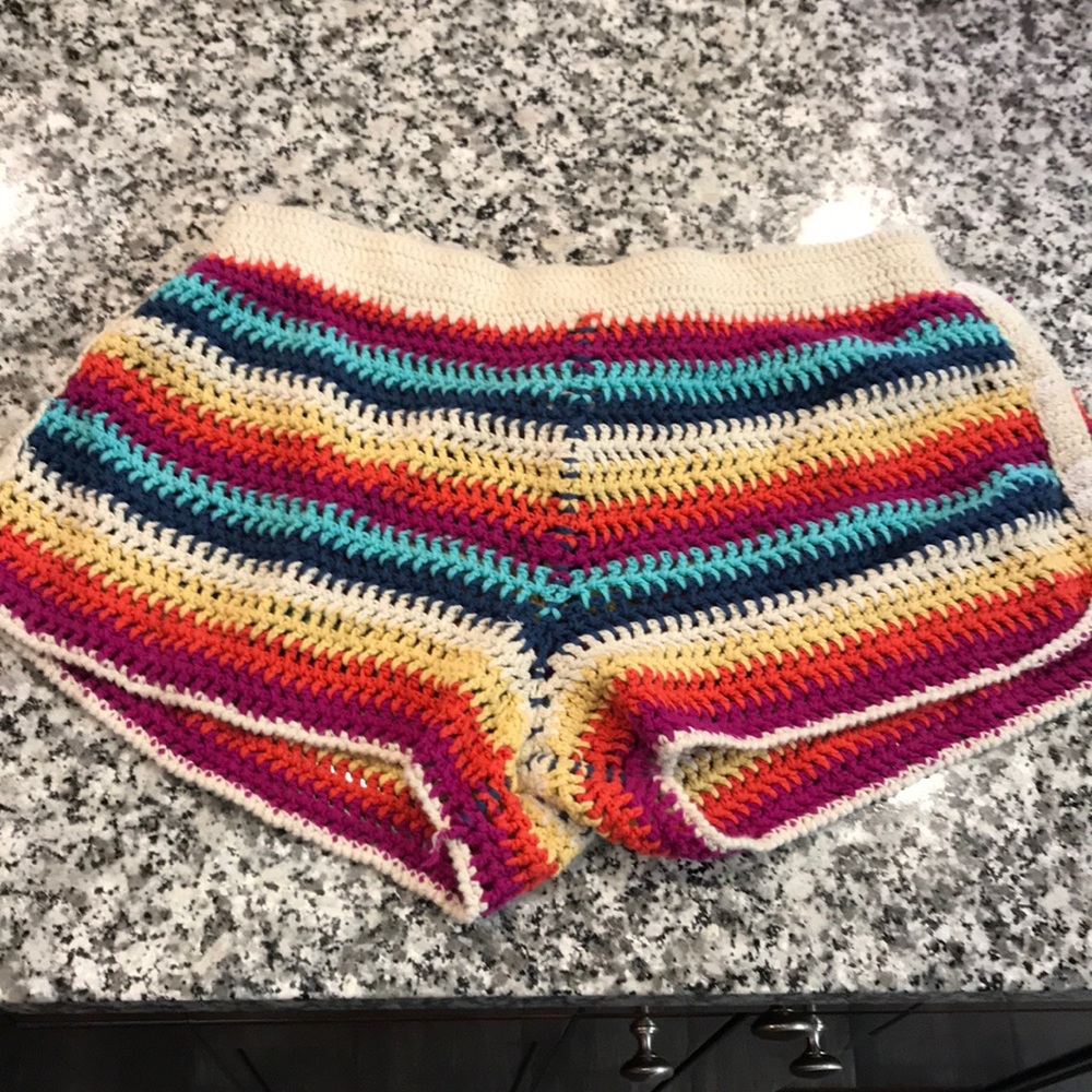 Knitted shorts